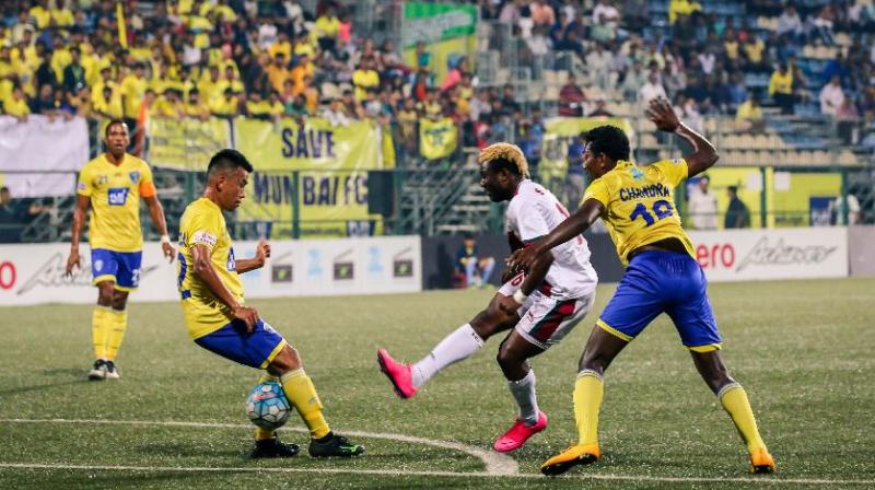 Mohun Bagan consolidated their position on the second place in the I-League table while, Mumbai FC inched one point away from the relegation zone. (Photo: I-League Media)