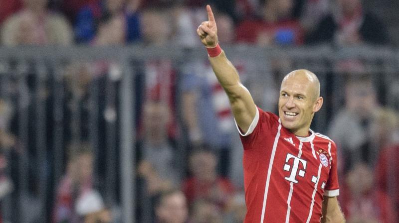 The important thing is the performance of the team, not just to focus on particular players, said Robben. (Photo: AP)