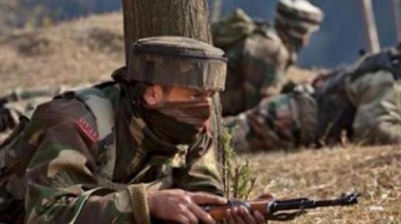 During the search operation, the militants hiding in the area opened fire on the security forces which retaliated, killing all the three of them,  the statement said. (Representational Image)