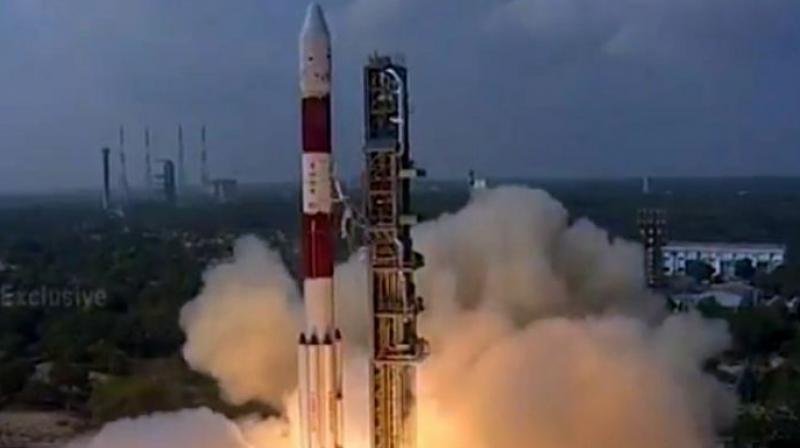 ISRO successfully launched a record 104 satellites on a single rocket from the Sriharikota. (Photo: Screengrab)
