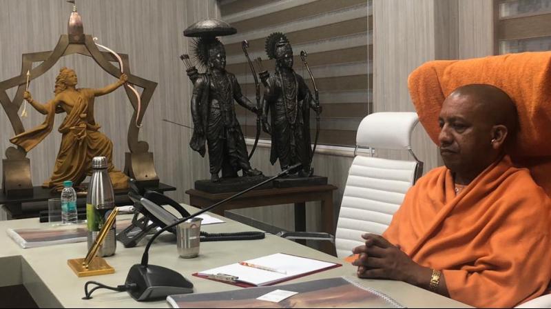 Uttar Pradesh government will install a 221-metre bronze statue of Lord Ram in Ayodhya, Uttar Pradesh Principal Secretary (Information) Avanish Awasthi said on Saturday. (Photo: ANI |Twitter)