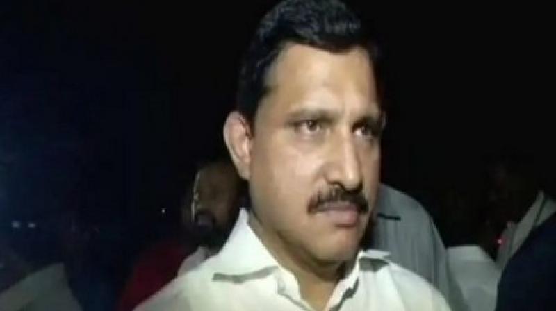 ED has seized six high-valued luxury cars and some incriminating documents after conducting raids on the residence and office of former union minister and TDP leader YS Chowdary on Saturday. (Photo: ANI)