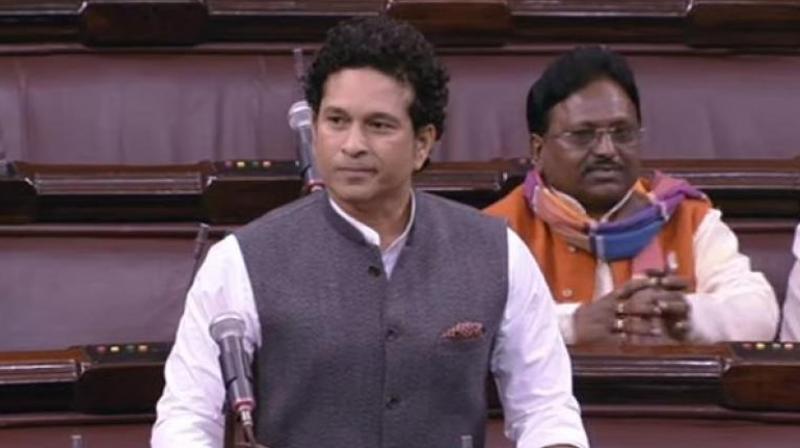 Sachin Tendulkar (Photo: ANI | Twitter)