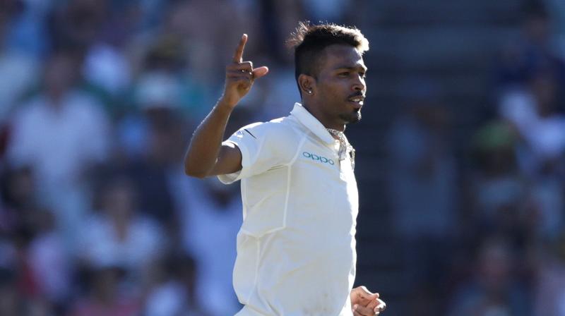 Hardik Pandyas 93 and 2/17 has given India some toehold despite a 142-run lead currently enjoyed by the home team. (Photo: AFP)