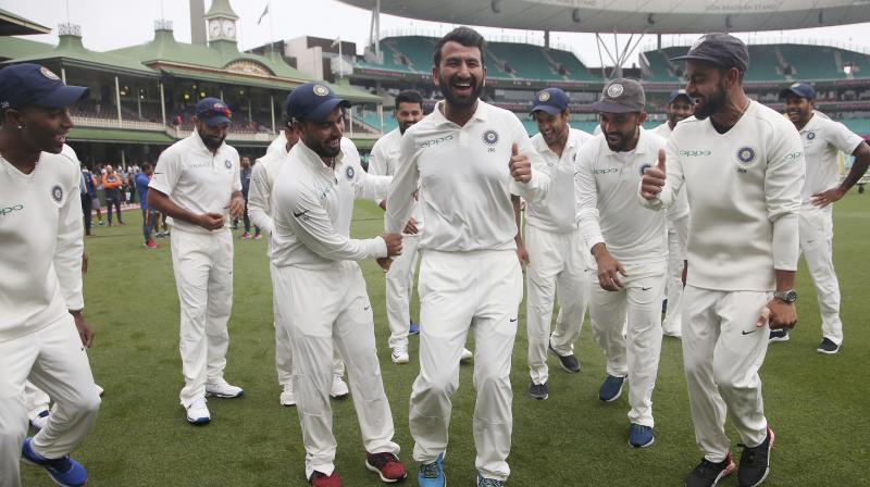 The 30-year-old Pujara was all praise for the bowling attack. (Photo: AP)