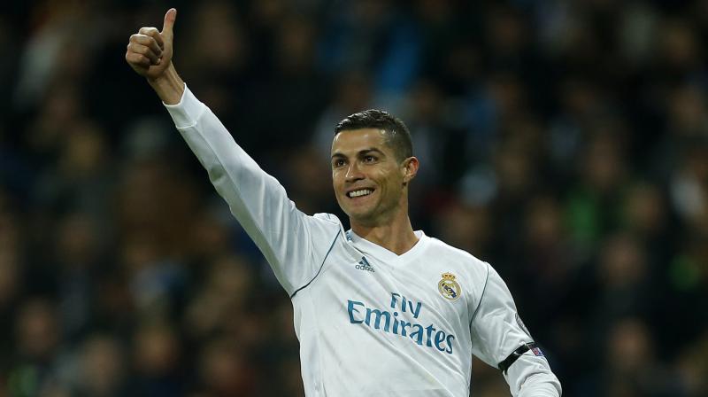 Real Madrid star Cristiano Ronaldo has been named Globe Soccers Best Player for the second year in a row and the fourth time overall although he wasnt present in person to receive his trophy.(Photo: AP)