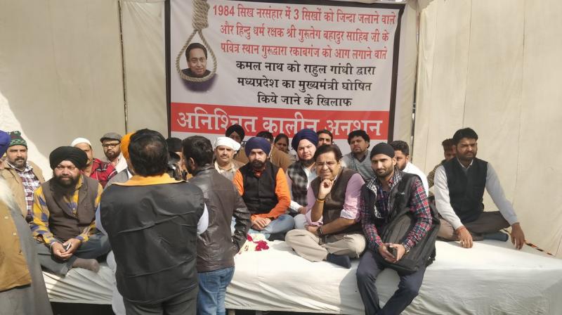 Several BJP leaders are supporting Baggas protest. (Photo: Twitter | @TajinderBagga)