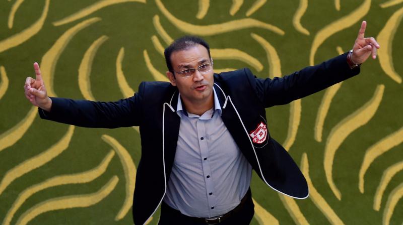 Virender Sehwag has recently played a role of a mentor for the Indian Premier Leagus side Kings XI Punjab. (Photo: PTI)