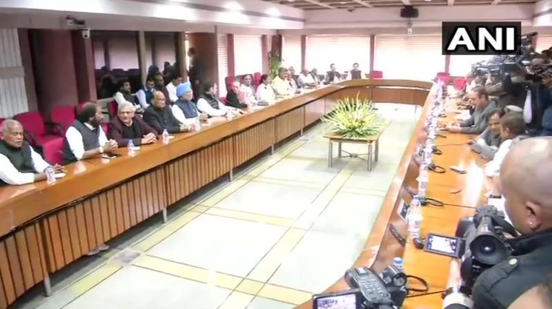 The Samajwadi party was absent from the meeting. (Photo: ANI)