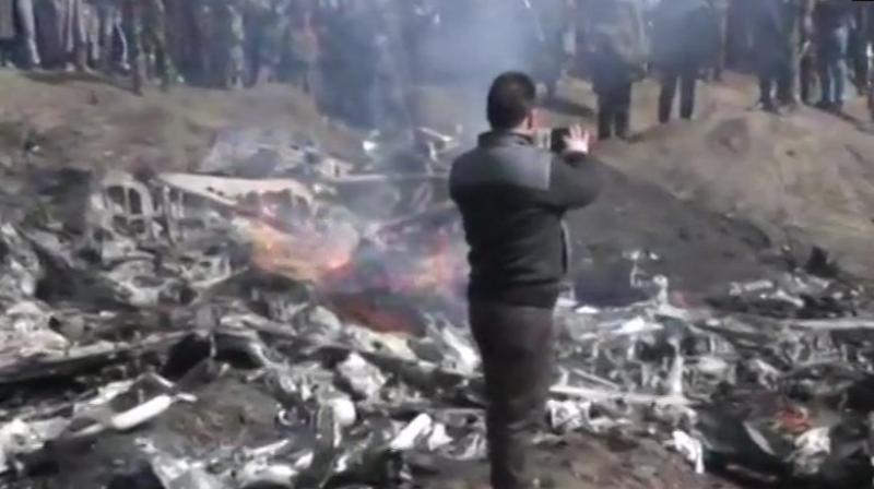 The IAFs MI-17 crashed in an open field near Garend Kalaan village, 7-km way from the district headquarters of Budgam, at 10.05 am, the officials said.