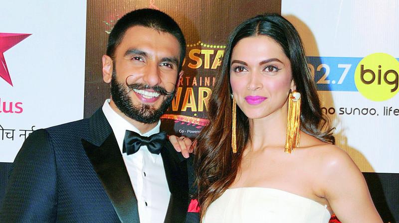 Ranveer Singh and Deepika Padukone