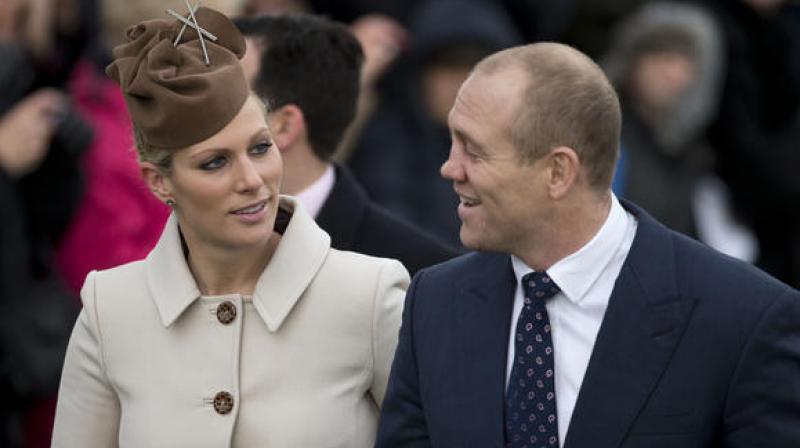 Zara Tindall with her husband retired rugby player Mike Tindall. (Photo: AP)