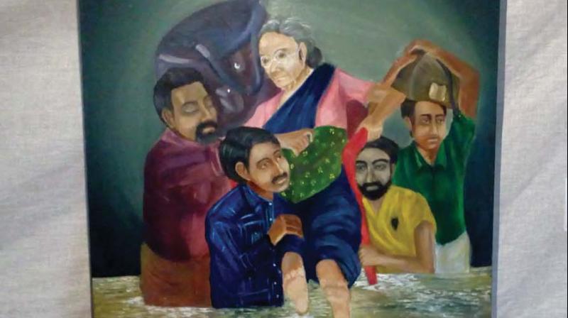 A painting by Swathi K. Vijay