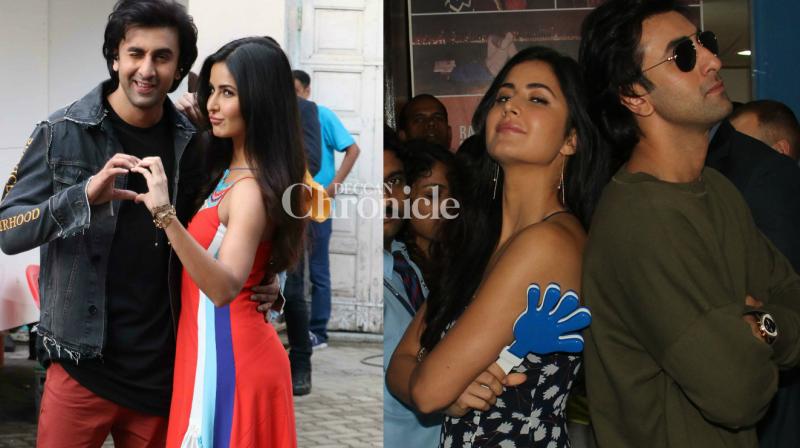 Forget discomfort, exes Ranbir-Katrina are enjoying Jagga Jasoos promotions
