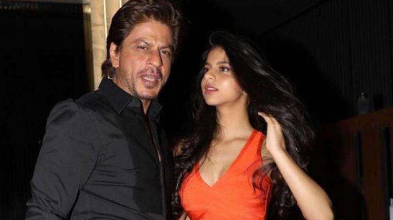 Shah Rukh and Suhana Khan at an event.