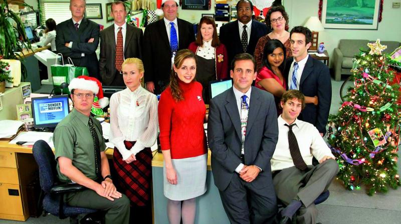 A photograph from the tv show Office used for representational purposes only