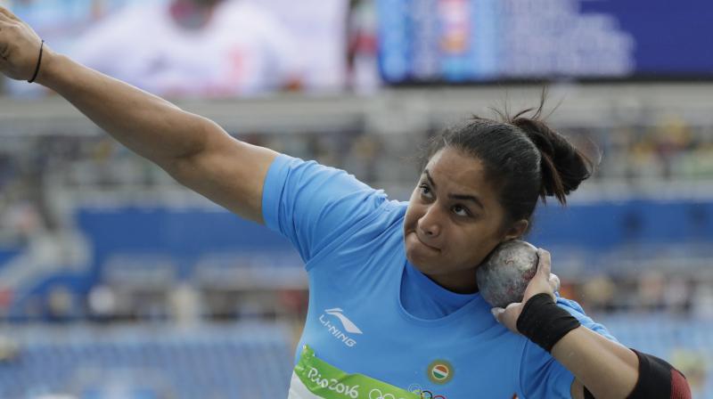 \She (Manpreet Kaur) has tested positive again for a steroid and the stimulant (dimethylbutylamine). She has been handed provisional suspension by the AFI. She will now be dropped from World Championships team,\ Athletics Federation of India (AFI) president Adille Sumariwalla said. (Photo: AP)