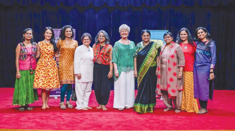 A shot from the recently conducted story telling festival. (Photo: DC)