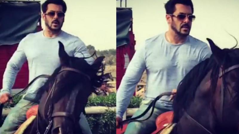 Screengrabs from the video posted on social media by Ali Abbas Zafar.