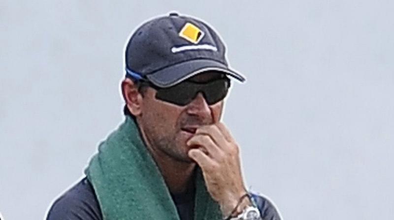 Australian cricket teams new coach Justin Langer said his own experience had taught him that it was up to everybody in the team set-up to ensure the standards of behaviour expected of Test cricketers. (Photo: AFP)