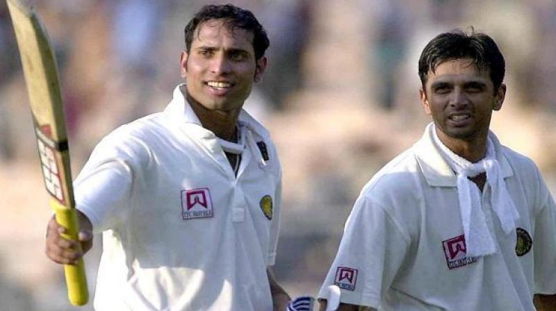 Laxman said that his partner and former India batsman Rahul Dravid constantly motivated him through their partnership. (Photo: AFP)