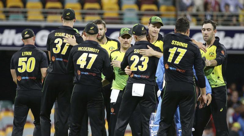 The charge was levelled by on-field umpires Simon Fry and Paul Wilson, third umpire Gerard Abood and fourth umpire Shawn Craig. (Photo: AP)