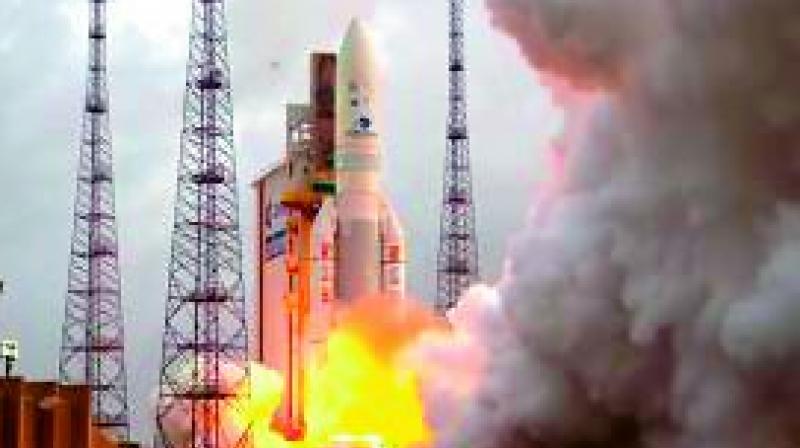 GSAT-11, launched from European Space Agencys spaceport in French Guiana on Wednesday.