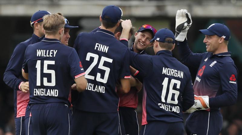 Eoin Morgan-led England will take on Bangladesh in ICC Champions Trophy opener on June 1 at The Oval. (Photo: AP)