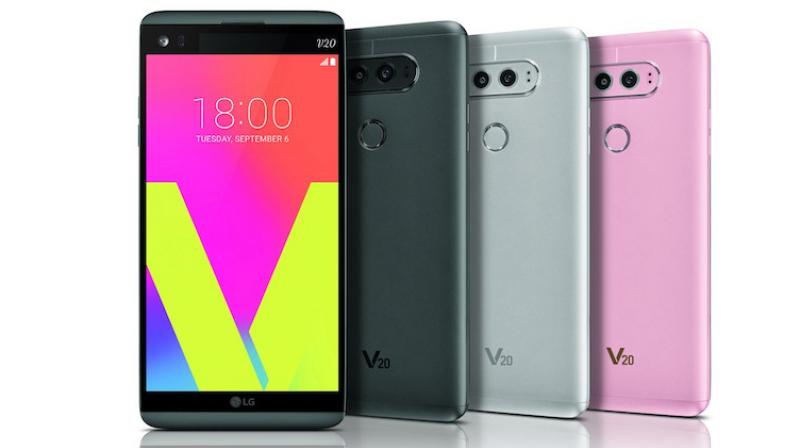 The LG V20 is expected to hit the Indian stores soon at a starting price of Rs 49,990.