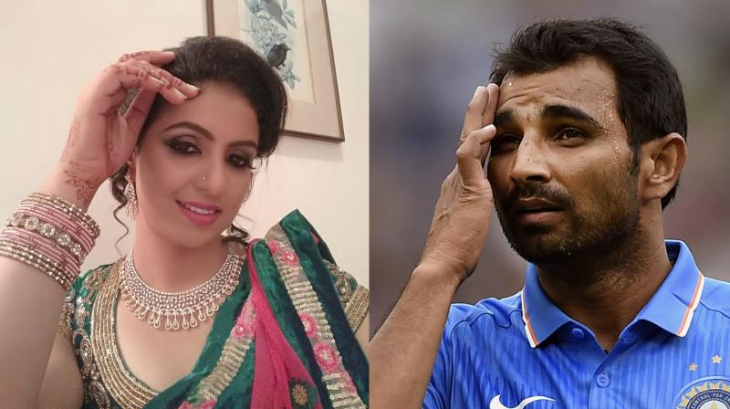 Married to Mohammed Shami since 2014, Hasin Jahan reportedly claimed that the bowler is having several extra-marital affairs simultaneously. (Photo: Facebook / AP)
