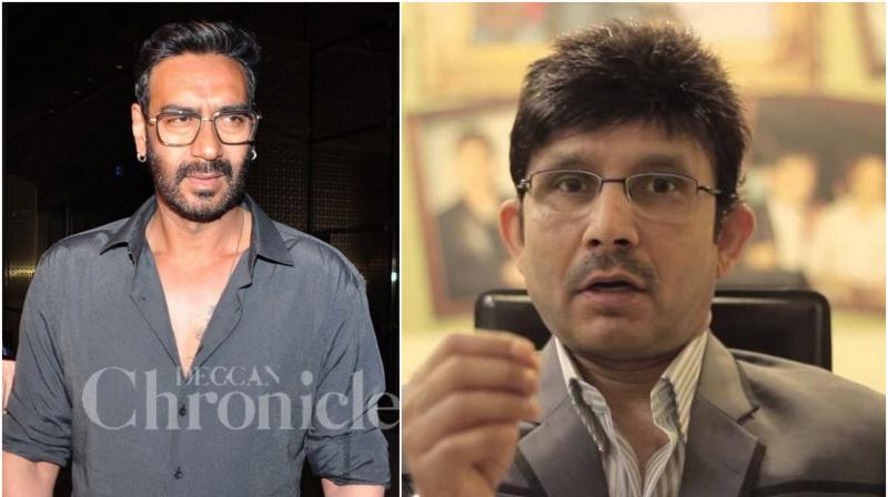 After leaking few potions of Shivaay online, KRK went on a Twitter rant and slammed Ajay Devgn.