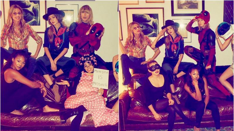Taylor Swift posted pictures on her official Instagram account.