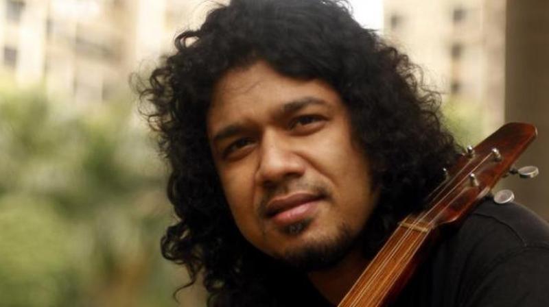 Singer Papon in a photoshoot.