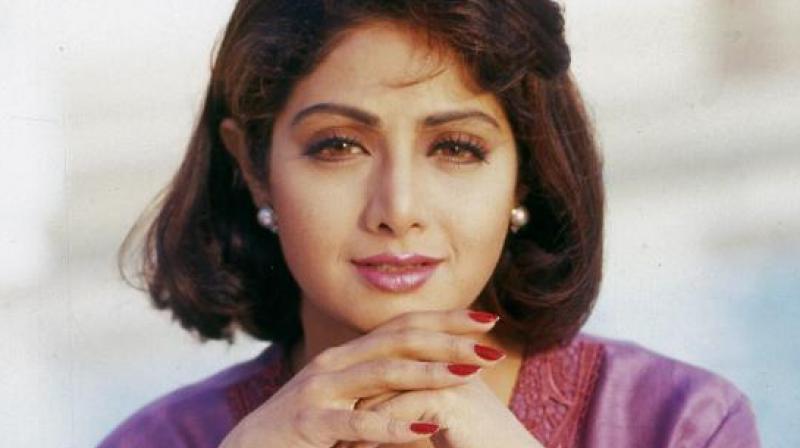 Sridevi in a photoshoot.