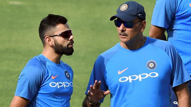 Ravi Shastri made it clear that he as well as Virat Kohli and team play to win matches, and not just to pass time.(Photo: PTI)