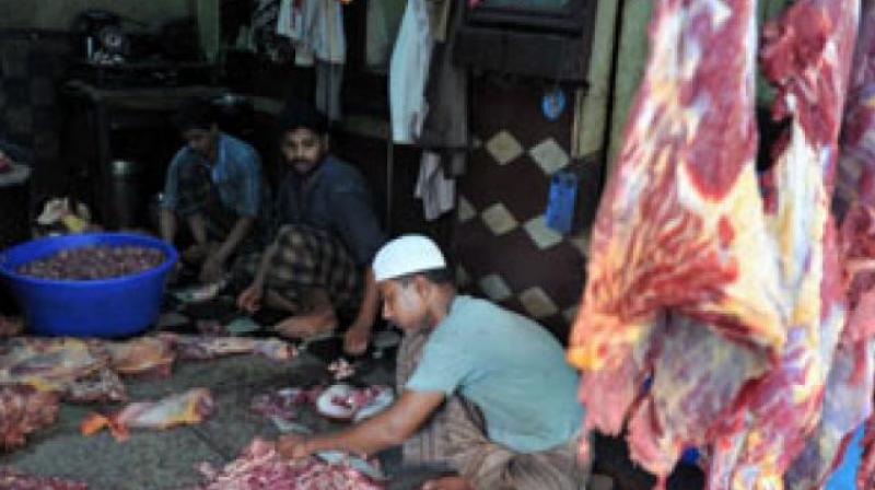 Jiyaguda is the largest centre in the state for the traditional slaughtering of animals and it caters to the core city. (Representational image)