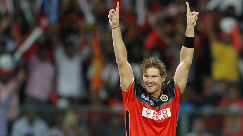 With Virat Kohli still recovering from shoulder injury and AB de Villiers to miss the first game due to back injury, Shane Watson was named Royal Challengers Bangalores interim skipper in IPL 10. (Photo: BCCI)