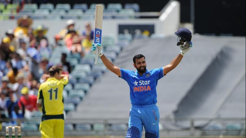 Rohit Sharma scored 333 runs in 17 games for Mumbai Indians batting at No 4. (Photo: AFP)
