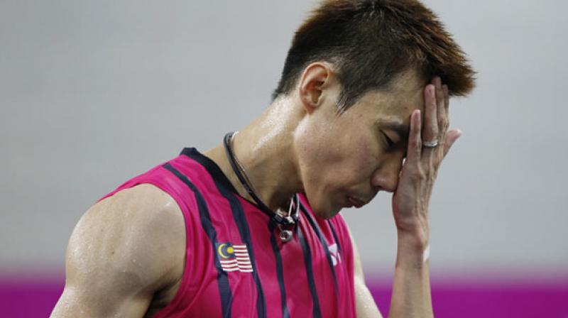 Chong Wei looked nervous and was outplayed at the net for much of the 75-minute match with Leverdez, against whom he had a 7-1 record. (Photo: AP/ File)