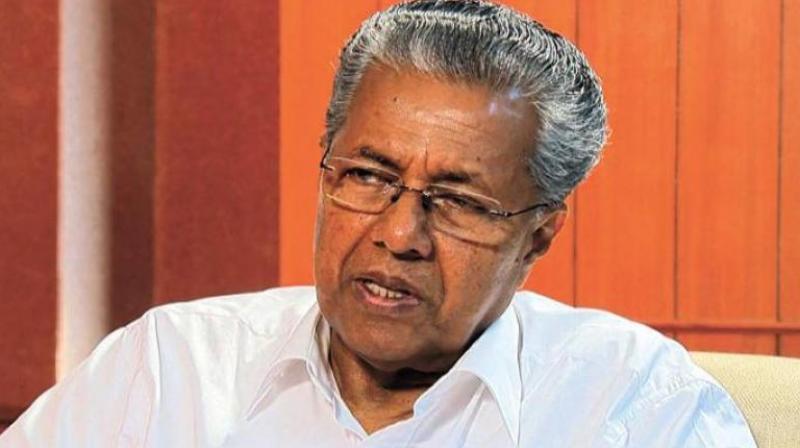 Kerala Chief Minister Pinarayi Vijayan convened a meeting with BJP-RSS leaders in the state against the backdrop of the recent political violence and slaying of an RSS worker in Thiruvananthapuram. (Photo: PTI)