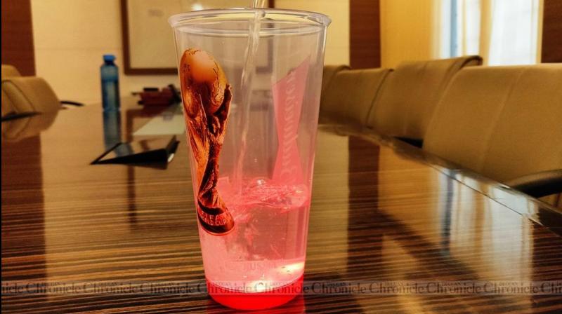 For all of its fancy red illumination, the Red Light Cup is, in essence, an embodiment of the simplest and most affordable technologies that can be used to create a sensational moment for the fans.