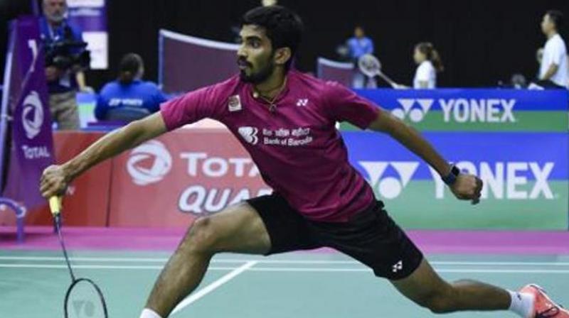 Kidambi Srikanth. (Photo: AFP)