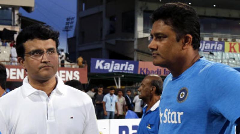 \As I entered the selection meeting, I could sense the selectors had made up their mind to leave Anil Kumble out. I kept on requesting and insisting that he is such a match winner, he is done so much good for Indian cricket. He must be in Australia and the selectors just didnt agree,\ said Sourav Ganguly. (Photo: BCCI)