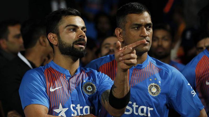 India captain Virat Kohli and his predecessor MS Dhonis demand for a pay hike for the team was on Thursday accepted by the Committee of Administrators (CoA). (Photo: BCCI)