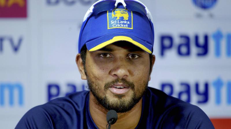 \If you look at the wicket (in New Delhi), I am not sure that they are preparing for South Africa,\ said Dinesh Chandimal ahead of the final Test, which starts at New Delhis Feroz Shah Kotla ground on Saturday. (Photo: PTI)