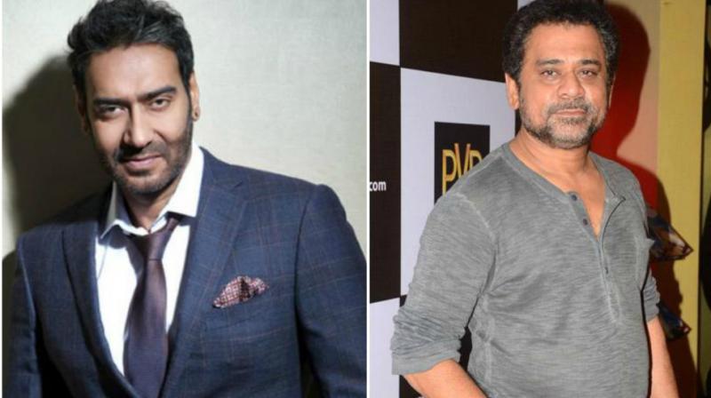 Ajay Devgn, Anees Bazmee get snapped.