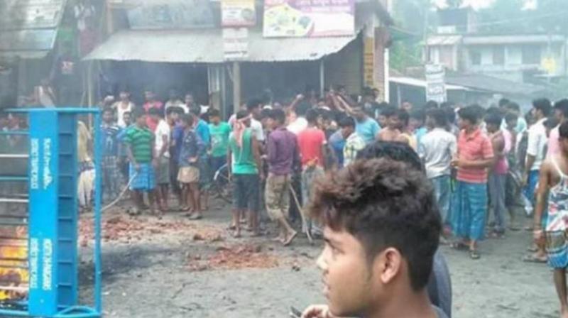 Communal violence broke out in North 24 Parganas district on Monday over a controversial Facebook post. (Photo: Facebook)