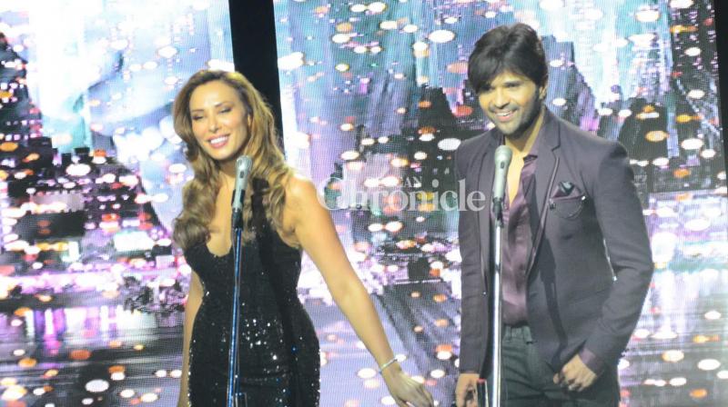 Iulia Vantur shoots with Himesh Reshammiya for music video
