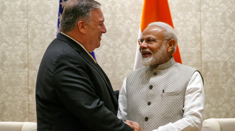 US Secretary of State Mike Pompeo lands in India ahead of G20; trade, arms in talks