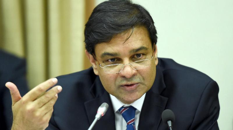 RBI Governor, Urjit Patel speaks during a presss conference announcing the RBI monetary policy in Mumbai on Wednesday. (Photo: PTI)